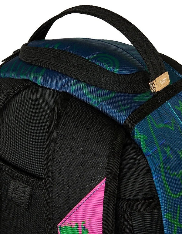 Zaino Dc Joker Tagged Up Batmobile Backpack