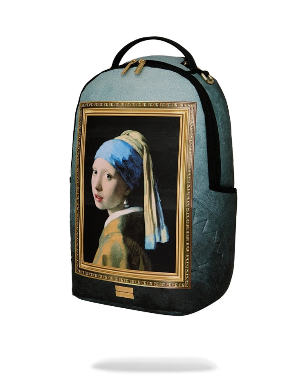 Zaino Mauritshuis Museum Girl With A Pearl Earring Frame Backpack