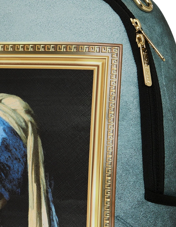 Zaino Mauritshuis Museum Girl With A Pearl Earring Frame Backpack