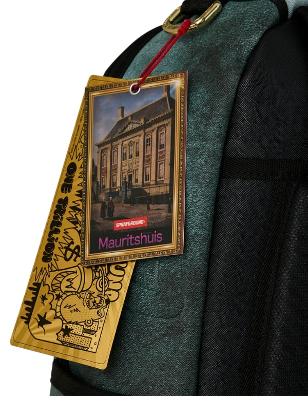 Zaino Mauritshuis Museum Girl With A Pearl Earring Frame Backpack
