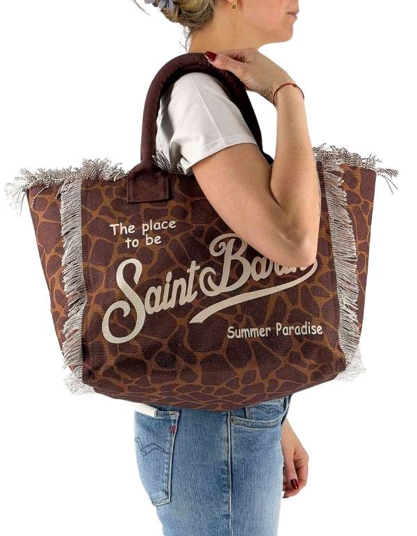 Shoulder Bag Vanity Giraffe Skin 18