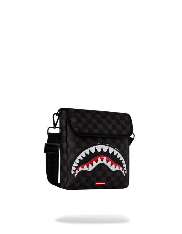 Sip Balloon Black Messenger Sling