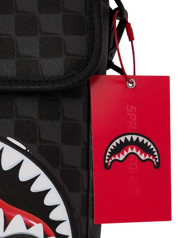Sip Balloon Black Messenger Sling