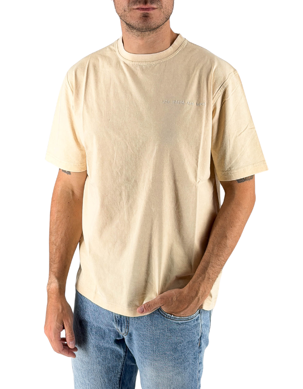 T-Shirt Con Ricamo Sex Pasta & Wine