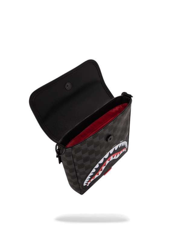 Sip Balloon Black Messenger Sling