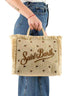 Borsa a Mano con Tracolla Colette Straw N Strass 18 Emb