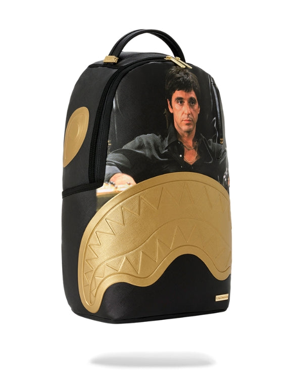 Zaino Scarface Gold Embossed Backpack