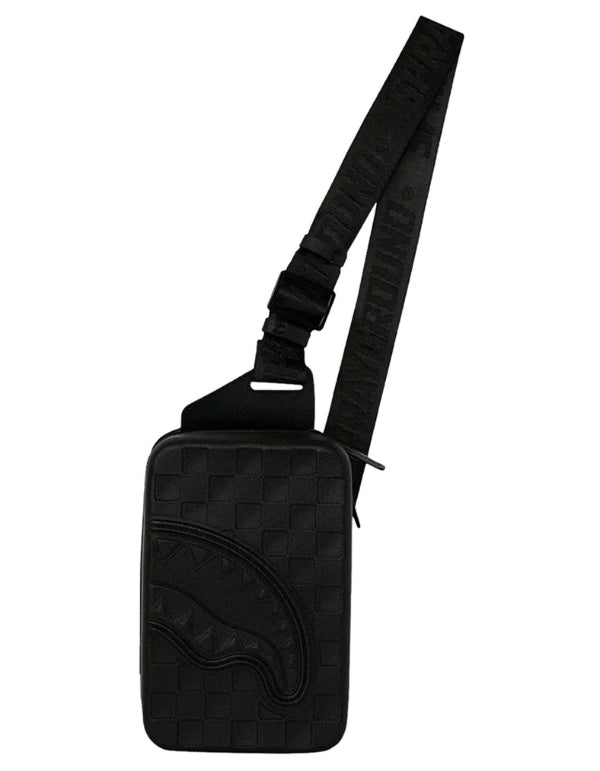 Raised Check Hard Shell Sling
