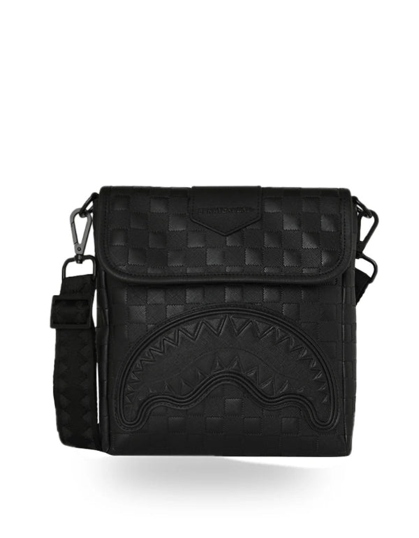 Raised Check Messenger Sling
