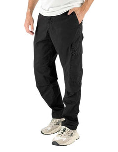 Pantalone Cargo Da Uomo Portorico Nero – Devid Label