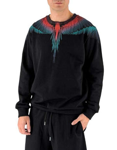 Wings Sweatshirt Black