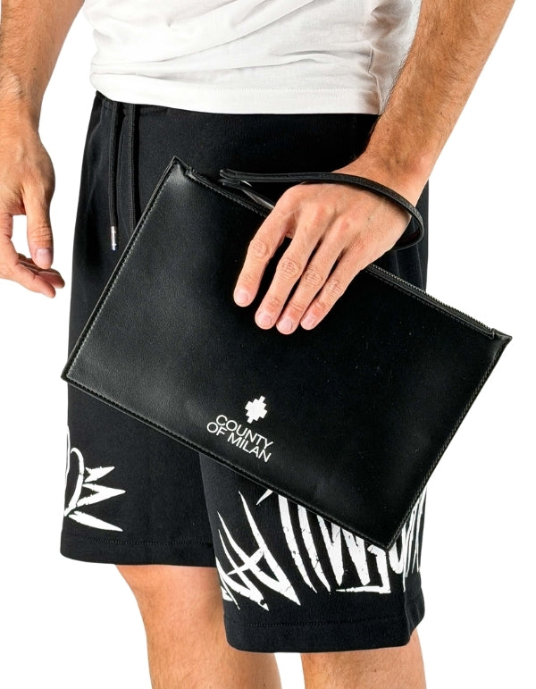 Clutch Bag El .unica.black/ White