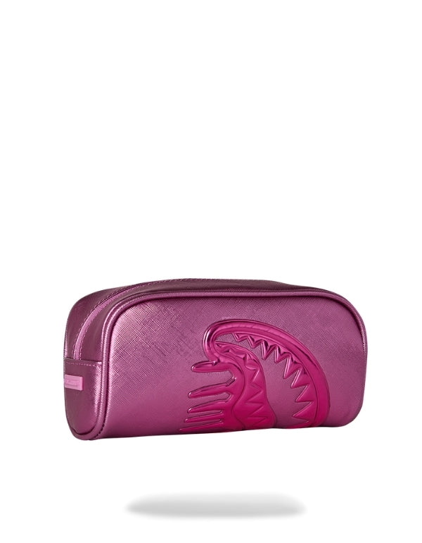 Metallic Pink Metallic Drip Pouch