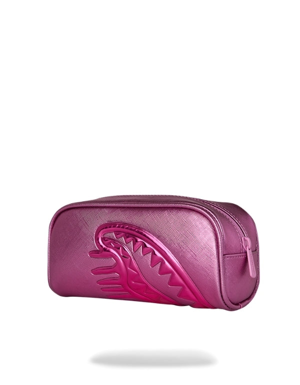 Metallic Pink Metallic Drip Pouch
