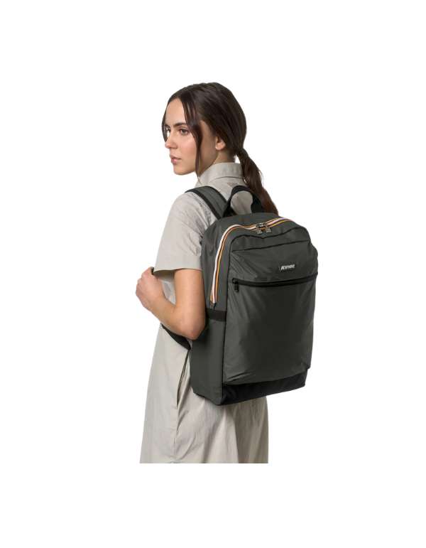 Laon Green Blackish Backpack