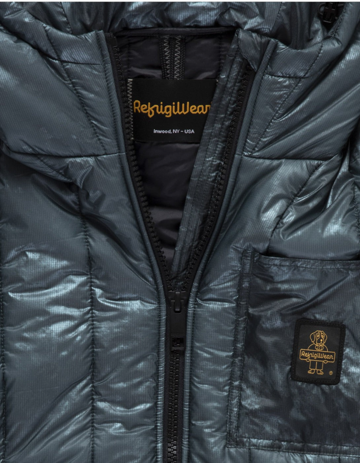RefrigiWear Blunt Jacket Dark Blue - dettaglio 4