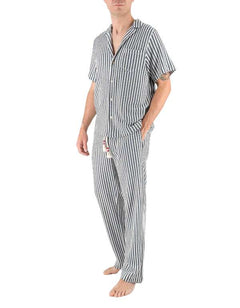Calais Crochet Stripes V Drawstring Crochet Pants
