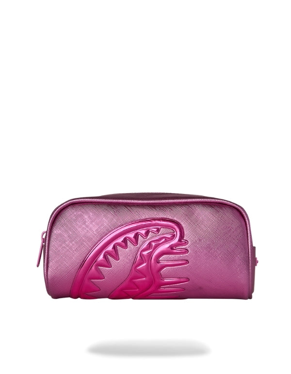 Metallic Pink Metallic Drip Pouch