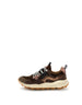 Sneaker Yamano 3 Uni Suede/Nylon/Laminated Goat Skin Brown-Bronze-Pink - Immagine 1