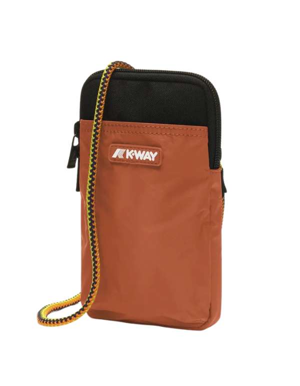 Vitree Orange Brownish Cell Phone Holder