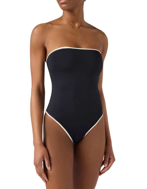 Costume Intero Donna Bandeau One Piece Swimsuit With String Khyra