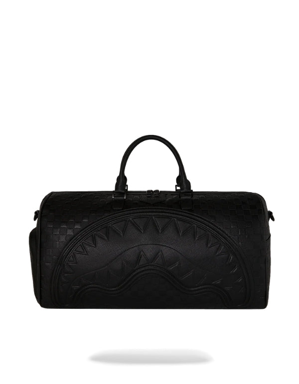 Raised Check Duffle Bag