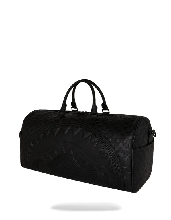 Raised Check Duffle Bag