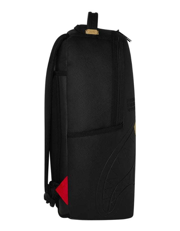 Sprayground Zaino Blacked Out Embossed Gold Tooth Backpack – Zaini, dettaglio 5