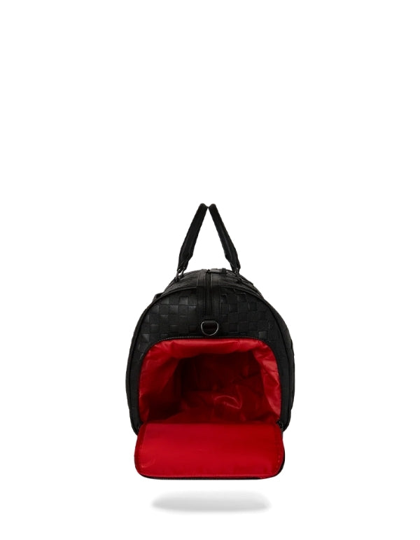 Raised Check Duffle Bag