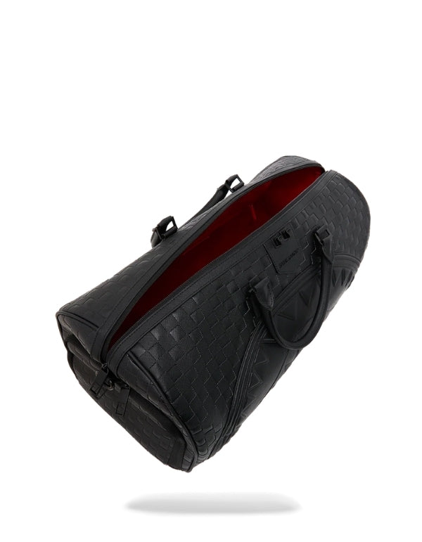 Raised Check Duffle Bag