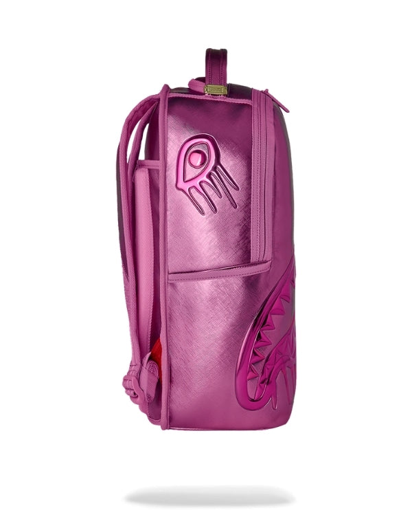 Zaino Metallic Pink Metallic Drip Backpack