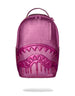 Metallic Pink Metallic Drip Backpack
