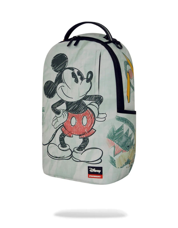 Sprayground Zaino Disney Old School Mickey Sketch Backpack – Zaini, dettaglio 7