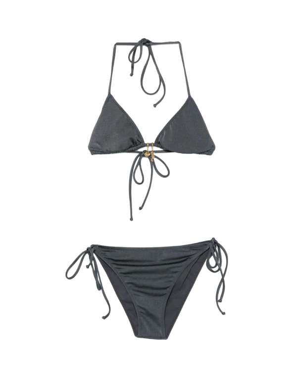 Normal Coverage Bottom With Self-Tie Fastenings Virgo Shiny Charms 16h
