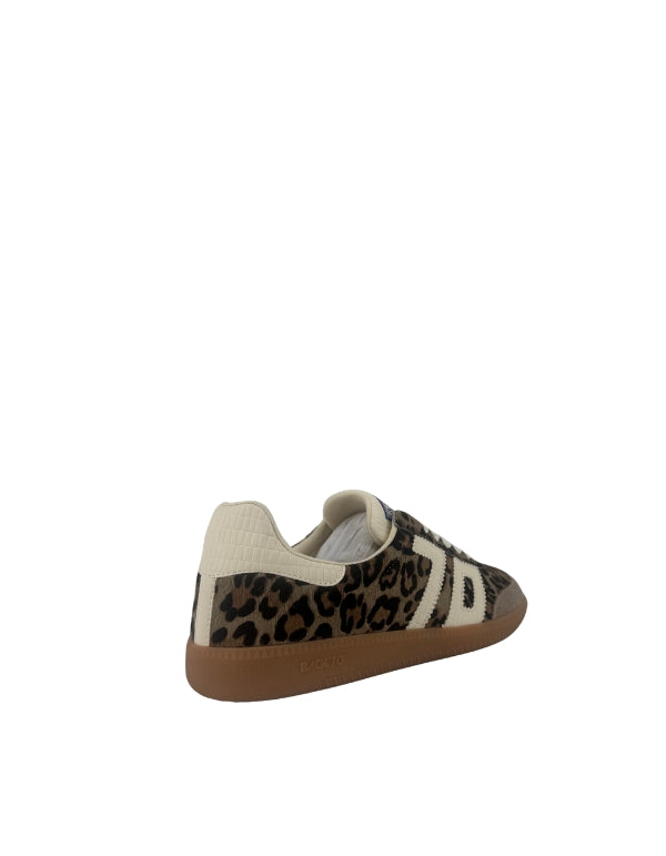 Sneaker Cloud Fur Leopard Taupe/Milk