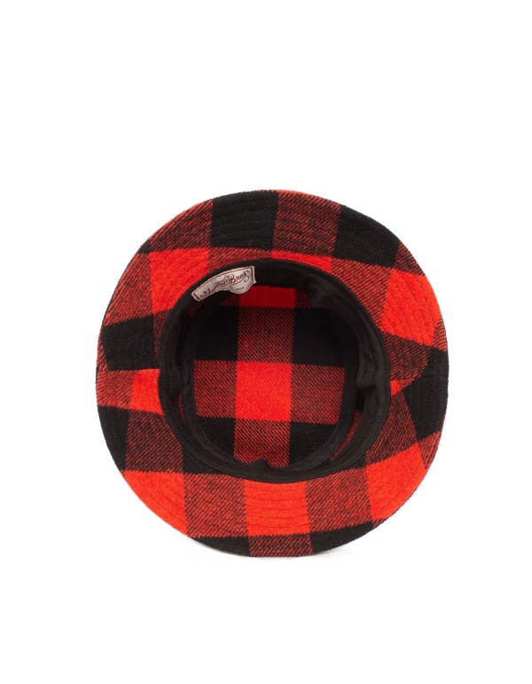 Buff Buffalo Bucket Hat, Red