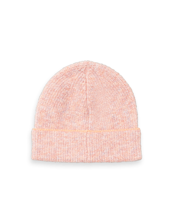 Cuffia In Lurex Rosa Melange