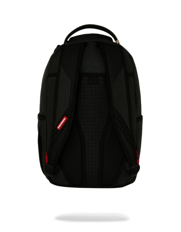 Zaino Shark Central Embossed Black Nylon Backpack