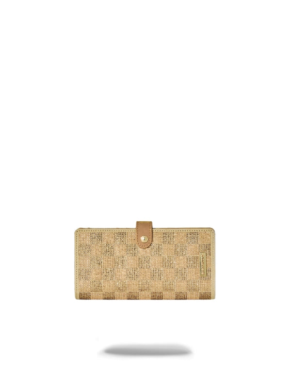 Portafoglio 2 Tone Gold Trinity Single Fold Wallet