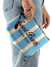 Aline Beach Stripes Clutch 3345