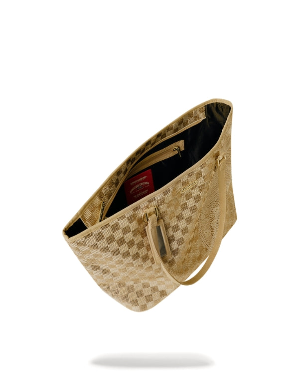 2 Tone Gold Trinity Tote