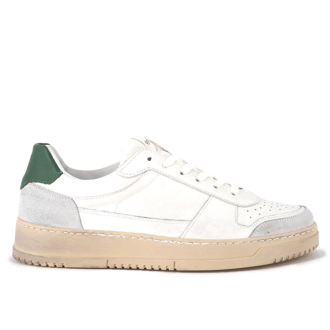 Sneaker In Nappa E Camoscio