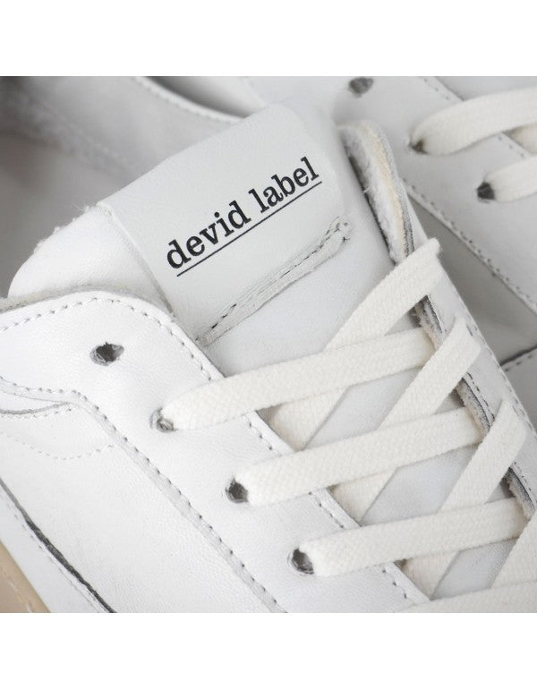 Sneaker In Nappa And Suede