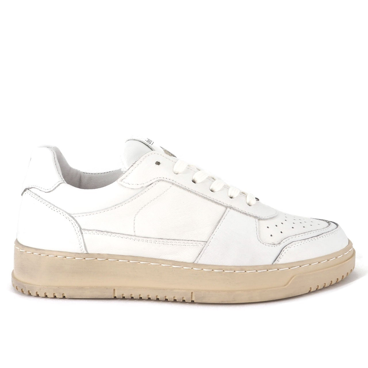 Sneaker Unisex In Nappa E Camoscio