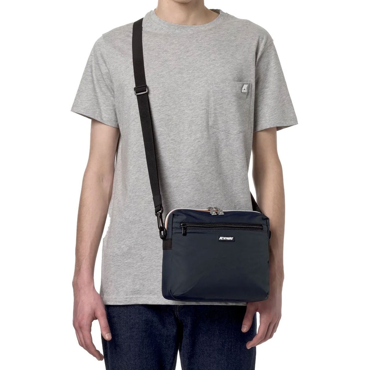 Moire Blue Depth bag