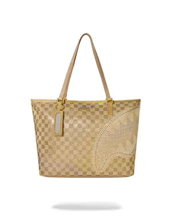 2 Tone Gold Trinity Tote