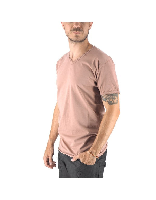 Mosca T-Shirt V-neck Powder