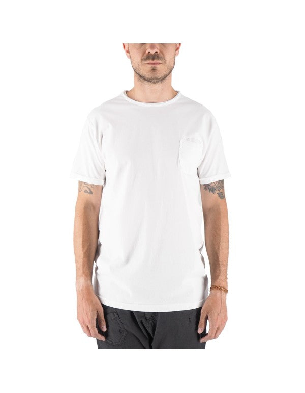 Shiro Crew Neck T-Shirt With Pocket