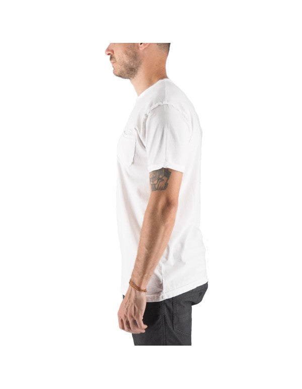 Shiro Crew Neck T-Shirt With Pocket