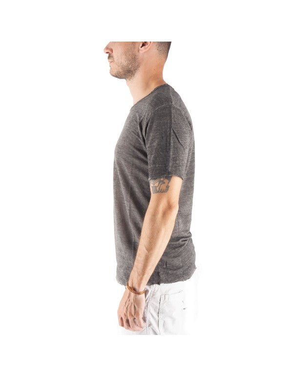 Granada T-Shirt In Pure Linen